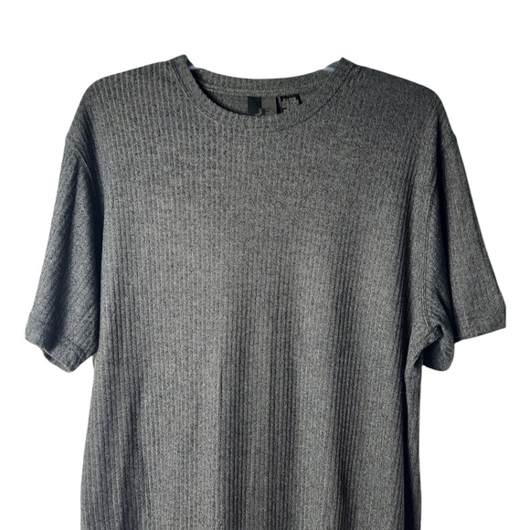 J. Ferrar gray short sleeve pullover shirt XL - Picture 3 of 6